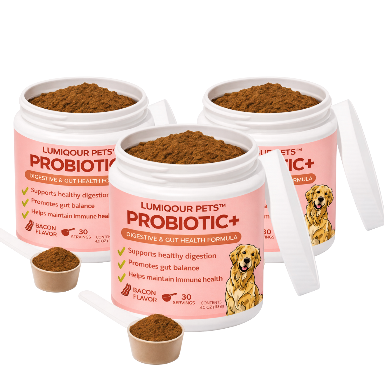 Lumiqour Pets 3 Pack Bundle